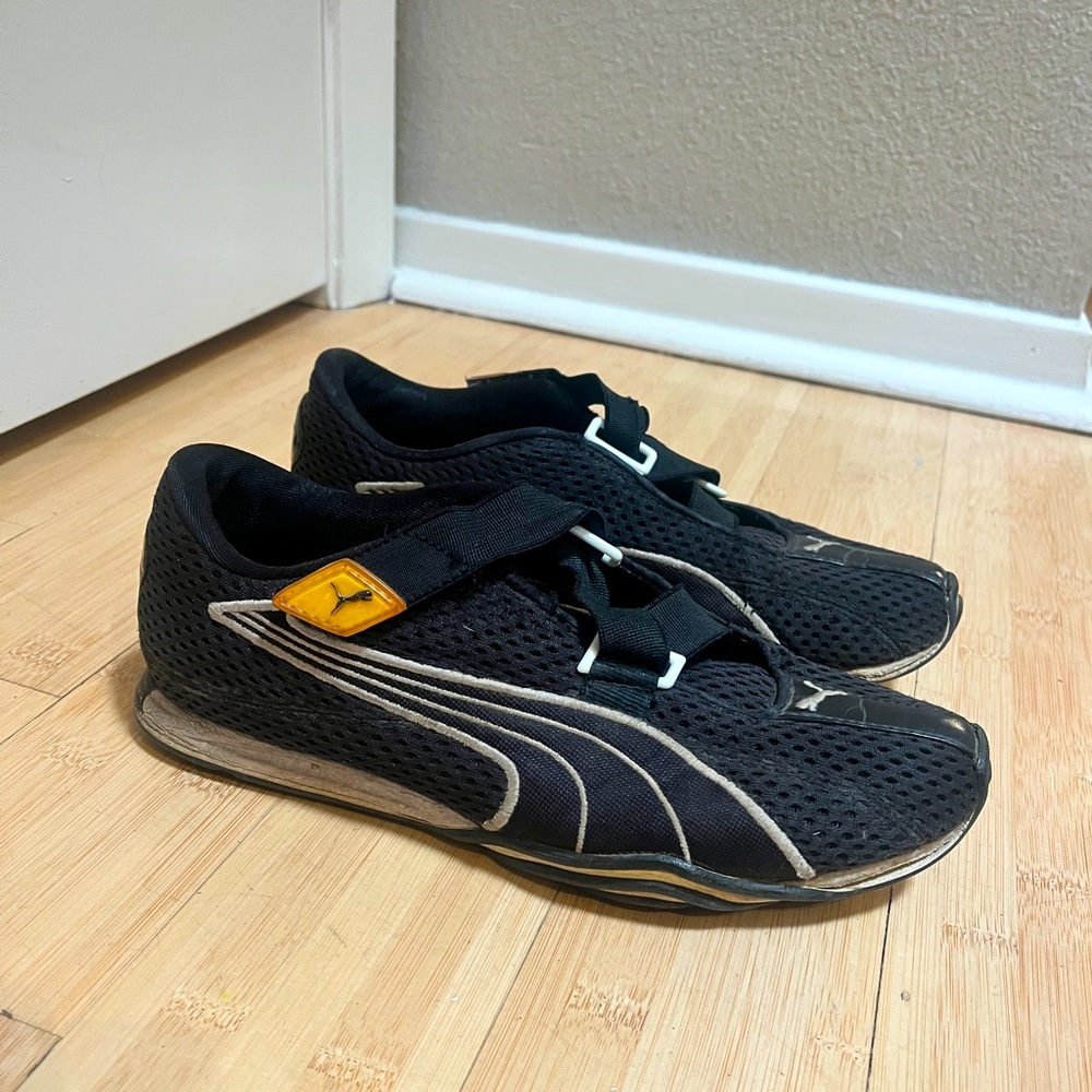 Puma black sneakers